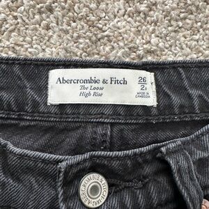 The Loose High rise Abercrombie jeans